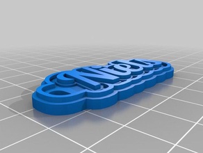 niels-primeiro chaveiros personalizado 3d print model - Mito3D