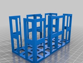 openforge v2 2x2 tile dual holder games openforge2 3d print model - Mito3D