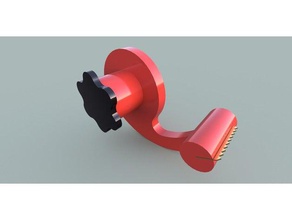 scotch Klebeband-Abroller optional magnethalterung office Cellophan Band Halter 3d print model - Mito3D