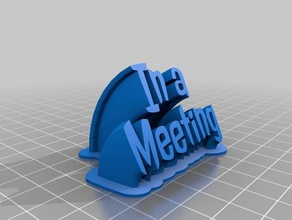 meu personalizados reunião office 3d print model - Mito3D