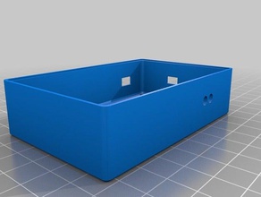 lc metre kapak-dc güç delik elektronik 3d print model - Mito3D