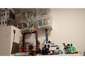 filament-Lagerung schneller Wechsel ikea 22l samla irja 10mm 3d Drucker - Zubehör drybox 3d print model - Mito3D