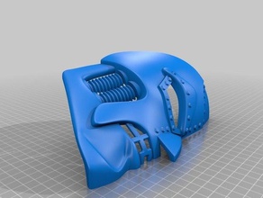 dr doom 3d impressão 3d print model - Mito3D
