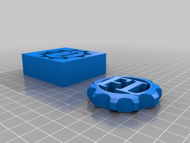 lowe fletcher maker Münze 3d drucken 3D print model - Mito3D