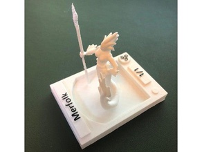sihirli toplama merfolk göstergesi oyunlar 3d print model - Mito3D