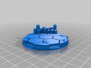 60x60 base aos 40k compatible other 3d print model - Mito3D