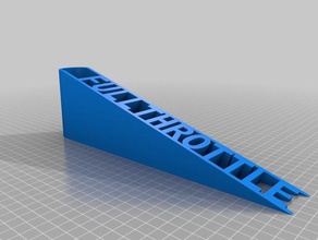 fullthrottle longdoor parar de la oficina personalizado 3d print model - Mito3D