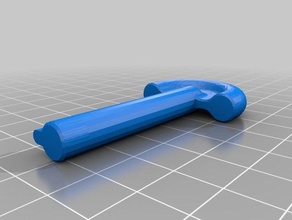 lockpick puzzle yedek anahtar bulmaca 3d print model - Mito3D