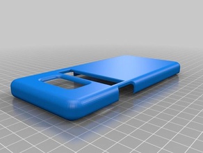 pergo s8+ case kickstand mobile phone android credit creditcard card holder flexible filament pla samsung tpu 3d print model - Mito3D