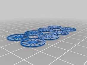 wheels 2 hobby customized 3d print model - Mito3D