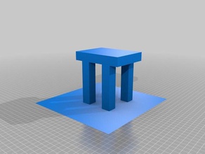 de mesa 3d la impresión pruebas ccc 3d print model - Mito3D