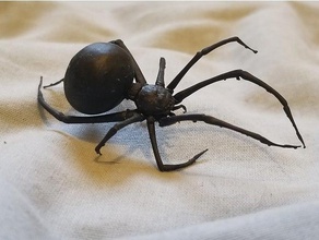 detailed spider web creatures halloween shop3d valcrow 3d print model - Mito3D