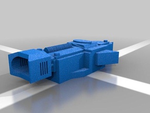 toro terminatori armi aggiuntive modelli 30k macellaio cannone illuminazione artigli volkite 3d print model - Mito3D