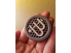brent werder design maker pièce de monnaie 3d l'impression les tests makercoin 3d print model - Mito3D