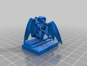 aarakocra 3d impressão 28mm masmorras e dragões fantasia miniatura miniaturas pathfinder rpg 3d print model - Mito3D
