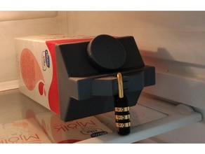 15l milk carton lockable clamp household lock 3d print model - Mito3D