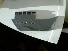 scott morisons boat plaque scans replicas scomo 3d print model - Mito3D