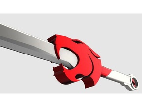 leopard épée jouet jeu accessoires 3d print model - Mito3D