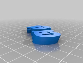 casey keychains customized 3d print model - Mito3D
