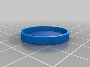 il mio personalizzato parametrico giro filtro a rete casa 3d print model - Mito3D