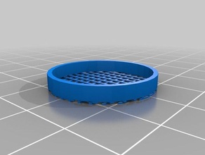 meine angepasste parametrische Runde mesh-filter Haushalt 3d print model - Mito3D