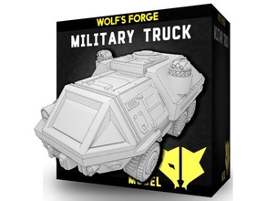military truck toys games miniature science fiction scifi tabletop vehicle wargame wargames 3d print model - Mito3D