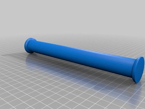 lego man toilet paper roll rod models 3d print model - Mito3D