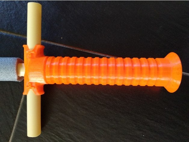 play-arma de punho espada atualização brinquedos jogos cosplay arma jogue tubo pvc brinquedo upcycling 3D print model - Mito3D