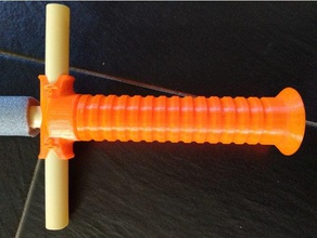 play-weapon sword handle update toys games cosplay weapon play pvc pipe toy upcycling 3d print model - Mito3D