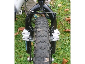 v-fren cantilever yuva spor açık havada bisiklet frenler 3d print model - Mito3D