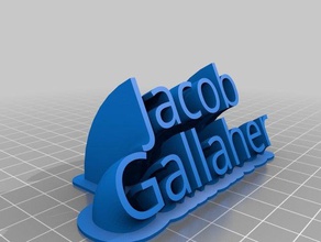 jacob gallaher office customized 3d print model - Mito3D
