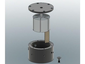 rotary vane pump video discription engineering balloon compressor working 3d print model - Mito3D