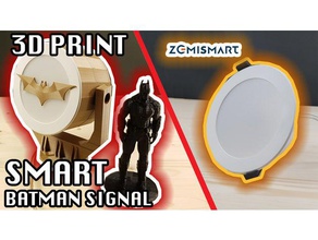 batman signal batsignal downlight toy game accessories alexa google home smarthome smart zemismart 3d print model - Mito3D