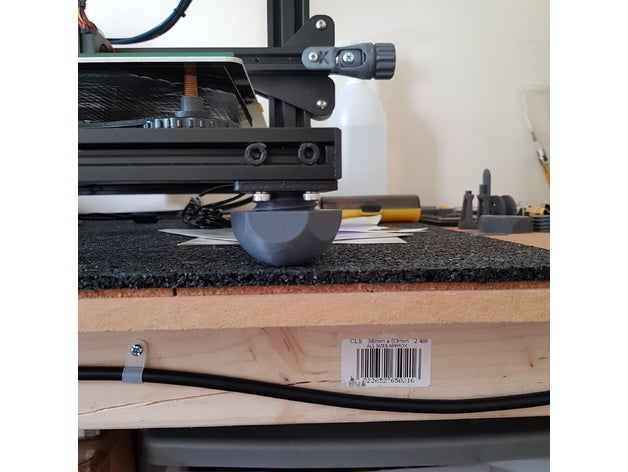 cr-1010s adjustable foot 3d printer accessories 3D print model - Mito3D