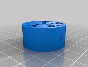 il mio personalizzato cuscinetto ingranaggio 32mm 5 pianeti parti 3d print model - Mito3D