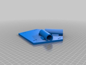costume wing mounting plate 3d printing 3d print model - Mito3D