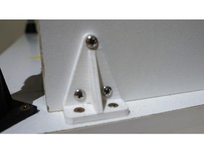 credenza staffa di montaggio mpcnc costruire altri lavorazione del legno 3d print model - Mito3D
