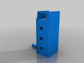Land Kabine Haushalt Modell scale house 3d print model - Mito3D