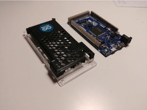 Fall arduino durch - Elektronik 2 arduino-cover due Gehäuse Abdeckung diy hexagon 3d print model - Mito3D
