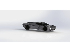 coche de concepto marca francesa garza art herramientas 3d print model - Mito3D