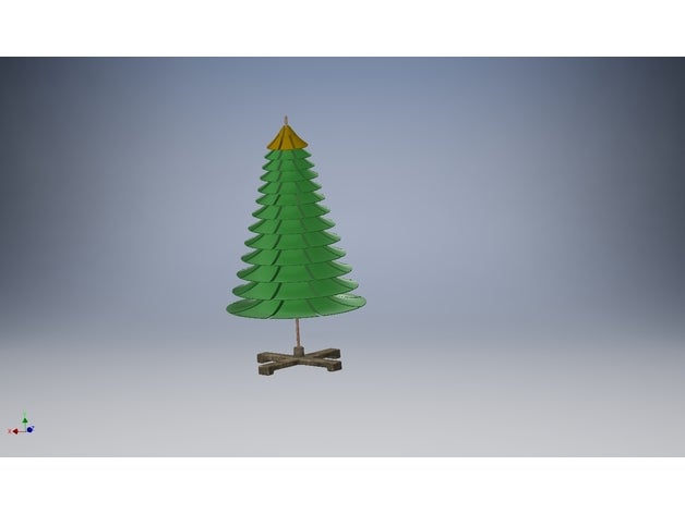 grande albero di natale sculture 3D print model - Mito3D