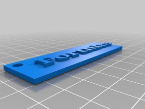 fortnite Schlüsselbund Schlüsselanhänger cool 3d print model - Mito3D
