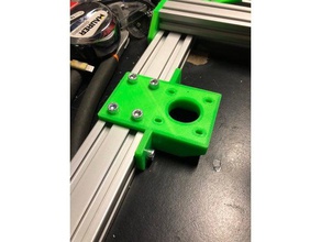 am8 horizontal belt upgrade 2040 profile 3d printer parts bracket extrusion mount slot v-slot anet autodesk fusion 360 tensioner fusion360 gt2 madewithfusion360 axis 3d print model - Mito3D