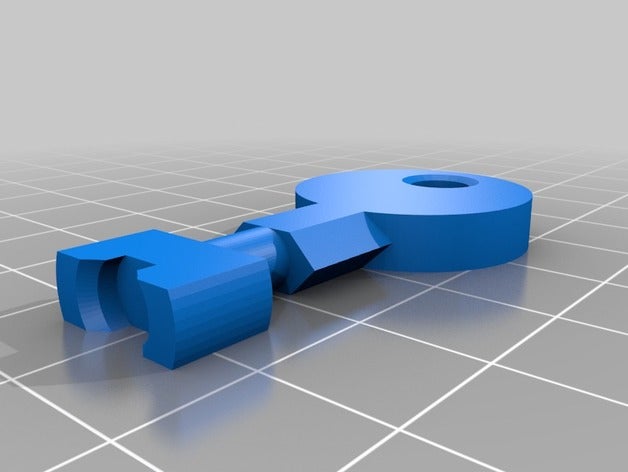 llave interruptor de la puerta 3d impresión 3D print model - Mito3D