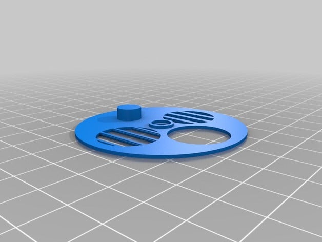 nuc entrance disk pets 3D print model - Mito3D