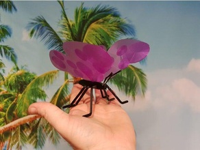mariposa kit a los animales art error niños volar de insectos partes ala 3d print model - Mito3D