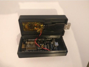 wifi ducky case electronics arduino pro micro aurduino esp8266 nodemcu v3 rubber usb 3d print model - Mito3D