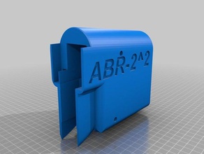 abr-22 solenoid bullpup 2-stage flywheel nerf blaster toys games multistage 3d print model - Mito3D