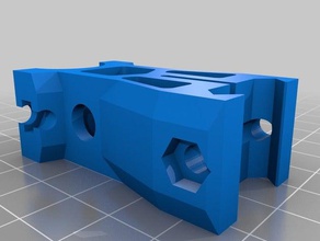 199mm scope mount ziptie 3d printing 3d print model - Mito3D