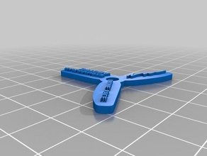 chaveiro esquadrilha abutre 3d impressão 3d print model - Mito3D